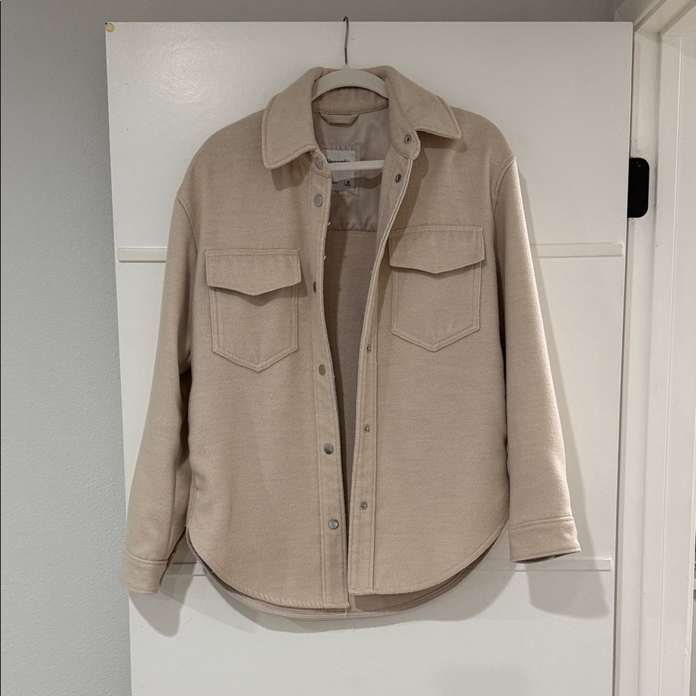 Abercrombie & Fitch Beige Utility Jacket